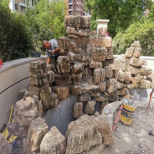 庭院假山制作